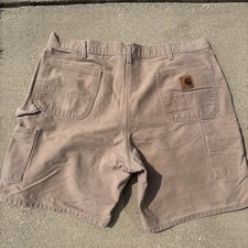 Vintage Carhartt Carpenter Shorts Size Approx 40 X 19 1/2 Length