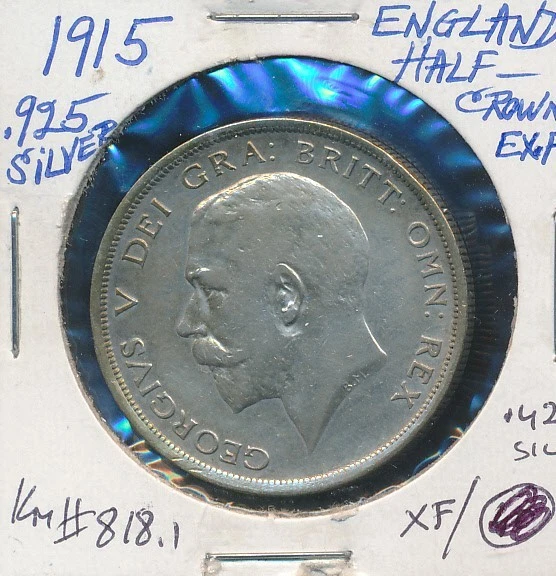 1915 Year UK Half Crown Coins for sale | eBay