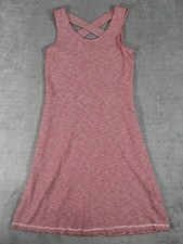 Talbots Hello Saturday Womens S Red White Stripe Beach Summer Cover Up Sun Dress