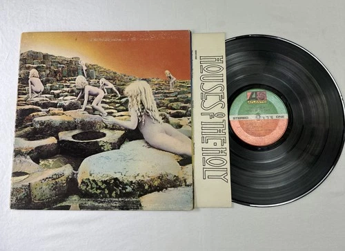 VTG Led Zeppelin Houses Of The Holy Vinyl LP 1973 1st Pressing RL Sterling VG+