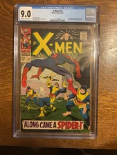 X-Men #35 1st Time Spider-Man Meets The X-Men 1st Changeling CGC 9.0 Marvel 1967