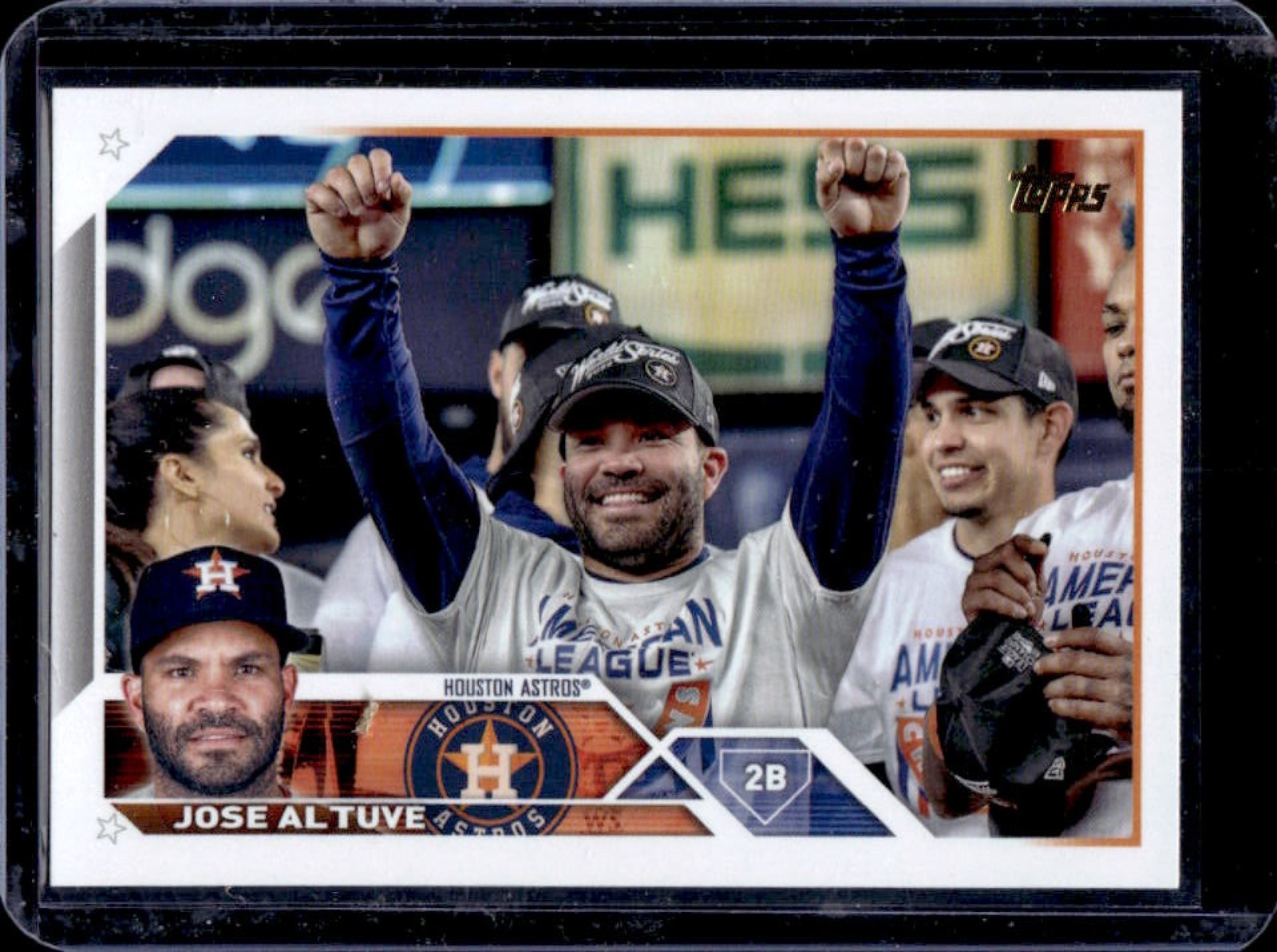 2023 Topps Jose Altuve Image Variation Golden Mirror SSP #222 Astros