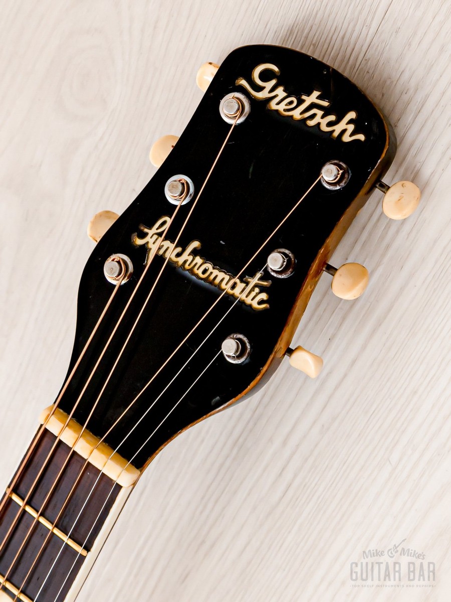 1940s Gretsch Synchromatic 100 Vintage Archtop Acoustic Guitar