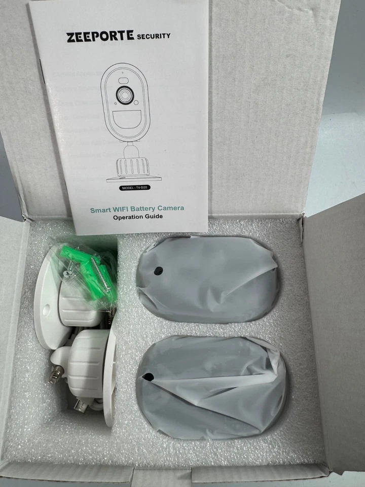 2K Security Cameras Wireless Outdoor WiFi Battery Powered Indoor Camera Home 2pk - Image 2 of 4