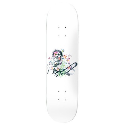 Baker Skateboard Deck Casper Brooker Texas Flowers White 8.5'' x 32''