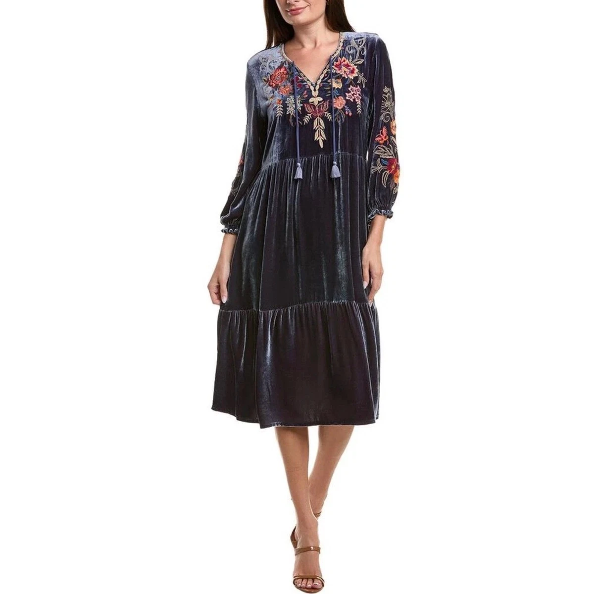 Johnny Was Velvet Dresses for Women for sale - eBay