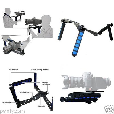 DSLR Rig Movie Kit Shoulder Mount カメラリグ DSLR RIG Movie Kit Shoulder Mount for Camera DV HDV Canon Nikon