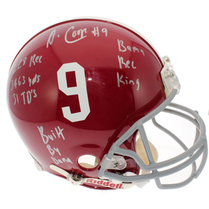 amari cooper autographed helmet