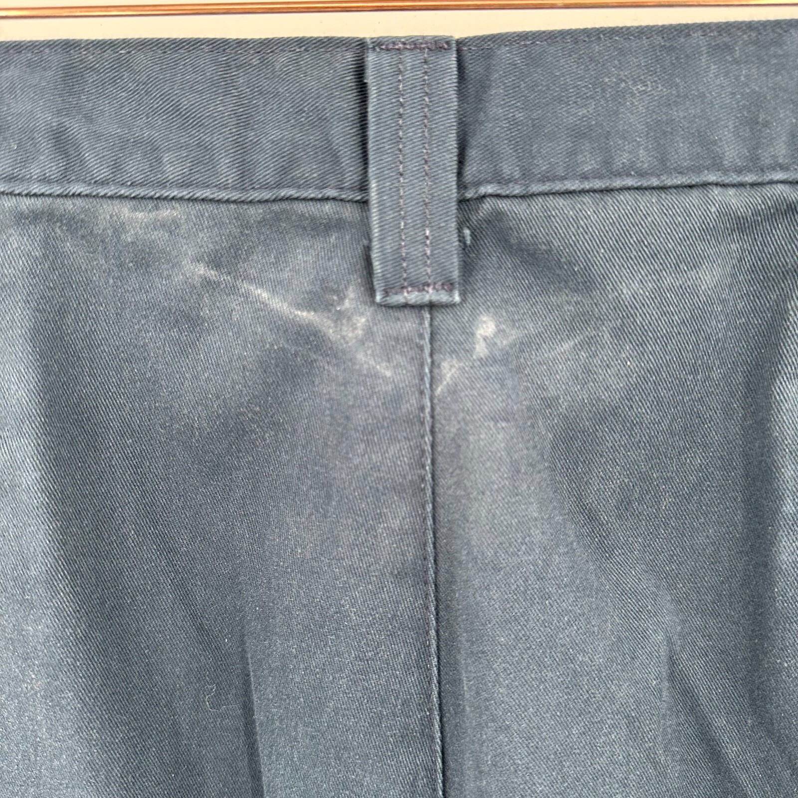 Carhartt Crop Pants Men's 44x30 Blue Solid Relaxed Fit High Rise Slash Pockets thumbnail 9