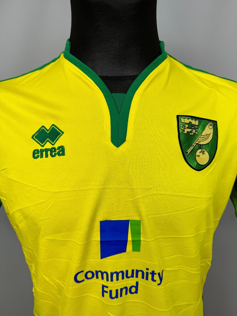 Maillot Domicile Norwich City 2016/17 - Hoolahan #14 - Taille M - Occasion Très Bon état
