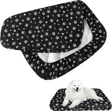 Quilted Dog Bed Covers Replacement Waterproof Washable Cover Only 32"x44"
