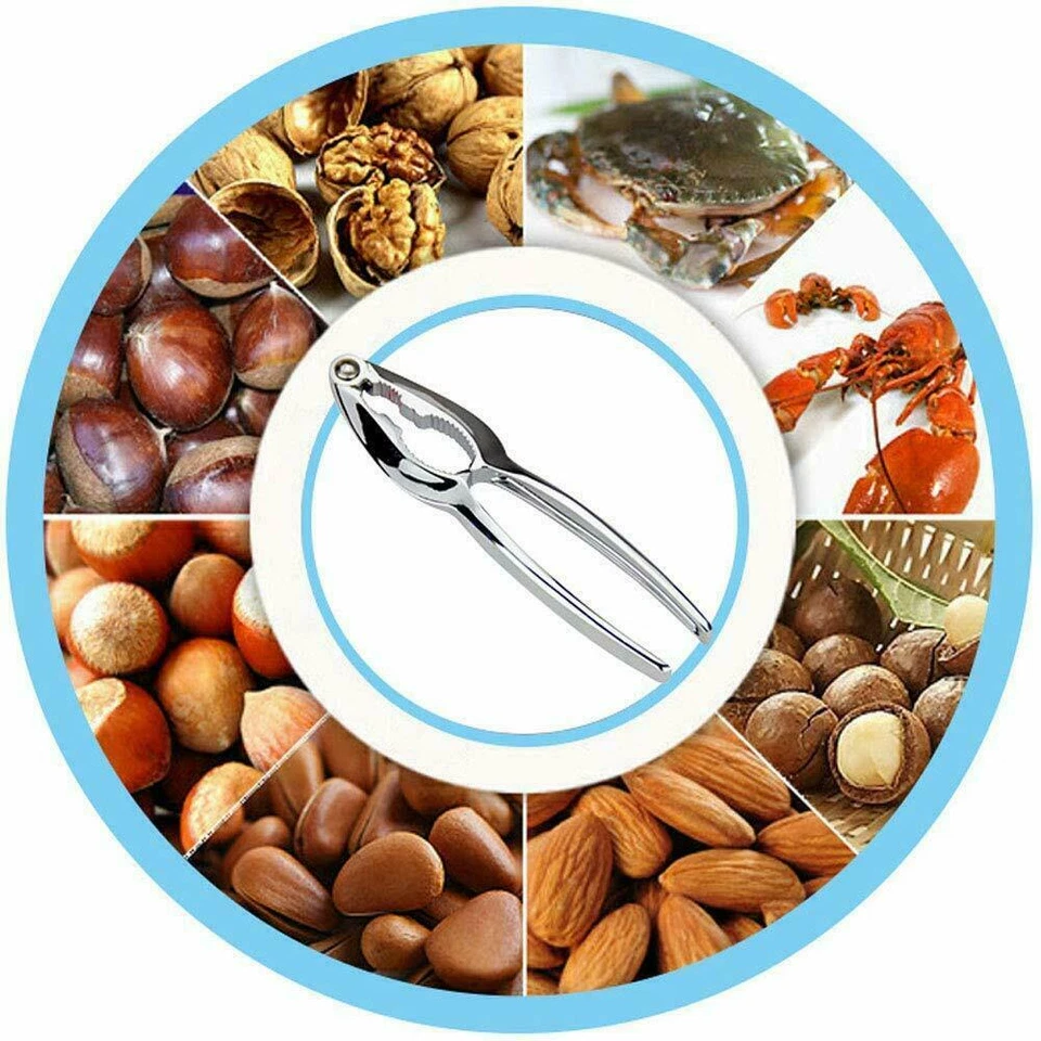 Stainless Steel Lobster Shell Cracker Seafood Crab Crackers Multi-function Tool - Image 2 of 4