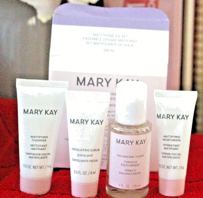 Mary Kay Mattifying  Go Set. Travel Size  New in Box New Product Line Free Ship