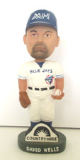 DAVID WELLS 2002 BLUE JAYS MEDICINE HAT BOBBLE HEAD SGA