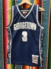 Mitchell & Ness Men's Swingman Allen Iverson Georgetown Hoyas Jersey Size S Used