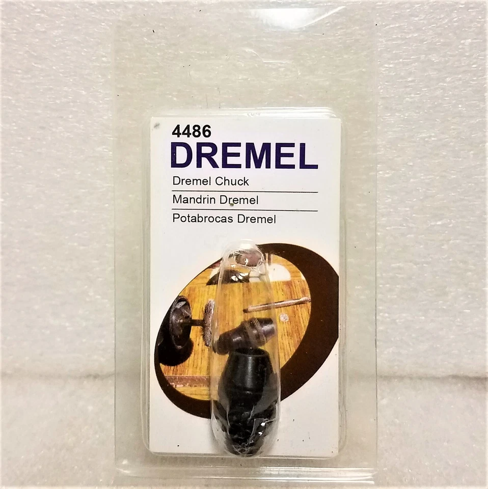 Quick Release Keyless Twist Chuck 4486 For Dremel Rotary Multitool 0.4-3.4mm NEW - Image 2 of 3