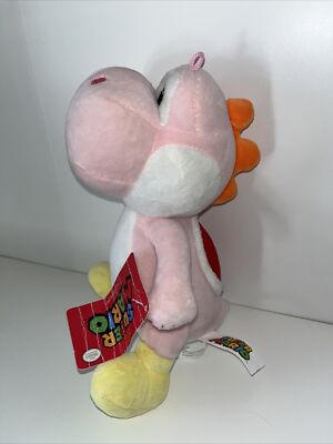 Yoshi Plush Stuffed Animal Super Mario Bros Plush Pink Yoshi All Star 2019