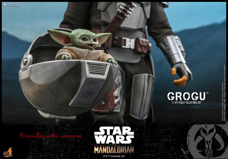 Perfect HotToys 1/6 Tms043 Star Wars: The Mandalorian Grogu In