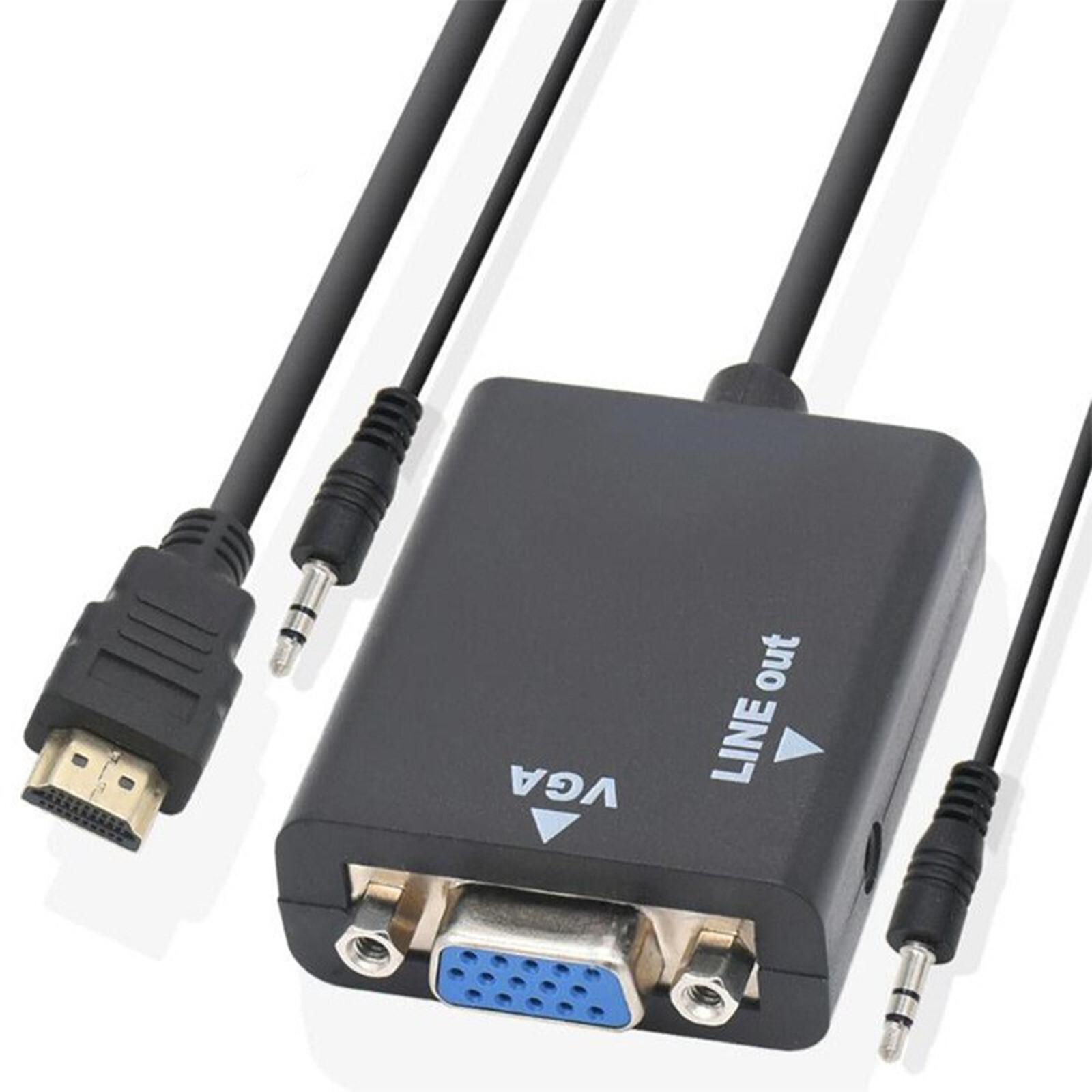 HDMI Male to VGA Female Adapter Converter Cable for Video HDTV DVD PC 1080P w