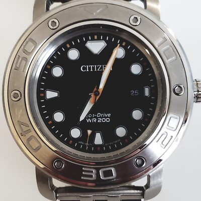 J810-S105901 CITIZEN MEN'S ECO-DRIVE WR 200M WATCH JCC