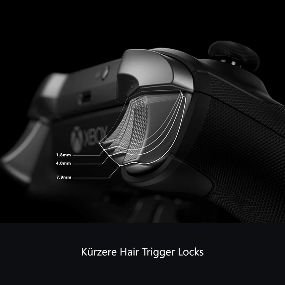 Microsoft Xbox One Elite Series 2 Wireless Controller - Schwarz (FST-00003) - Bild 4 von 4