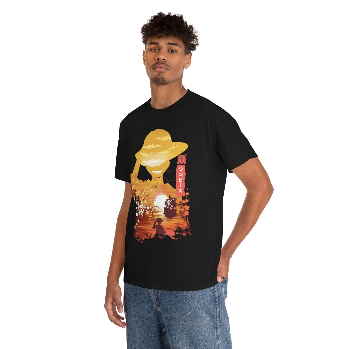 One Piece T-Shirt, One Piece Pirate Luffy Tee Shirt – T-Shirt Kingship