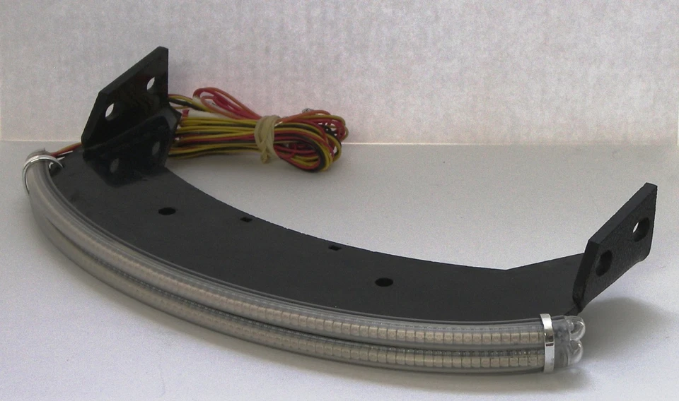 Honda Fury Double Row Under Fender LED Run/Brake/Turn Light Bar w/ Clear Lens - Image 2 of 3