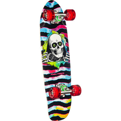 Powell Peralta Skateboard Cruiser Sidewalk Surfer Tie Dye Ripper 7.75'' x 27.2''
