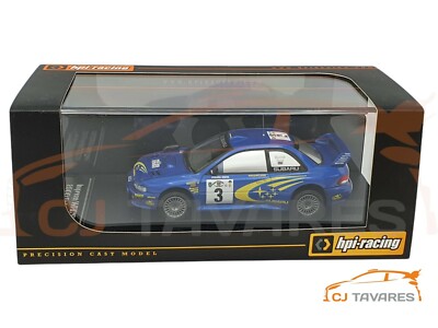 HPI RACING 8581 SUBARU IMPREZA WRC #3 BURNS REID RALLY SAFARI 1999