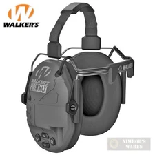Walker's FIREMAX EAR MUFFS Behind-the-Neck Rechargeable 20-23 NRR GWP-DFM-BTN