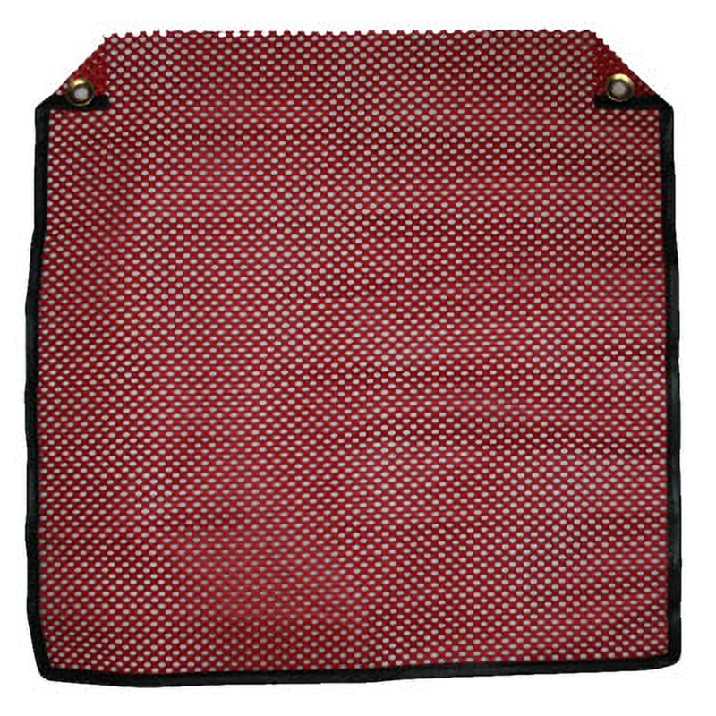 18" x 18" Jersey Flag with Grommets - Red