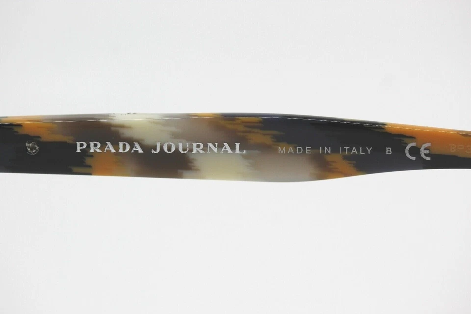 Anteojos Prada PR04U VYM ÁMBAR COLOR MUTIL Nuevos Auténticos 52 Foto 4 de 4