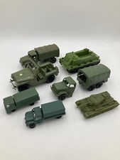 Lot of Vintage Military Tanks  Vehicles - Marx Navarone, USA, Hong Kong, MORE 