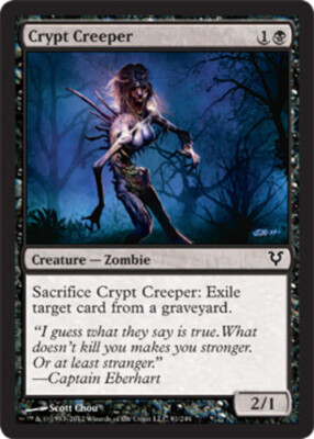 Crypt Creeper x1 - Avacyn Restored - NM-Mint, English - Avacyn Restored