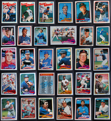 1989 Topps Tiffany Baseball Cards Complete Your Set You U Pick From List 1-200