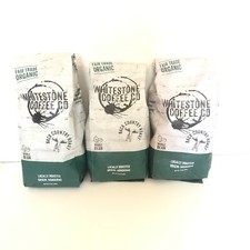 2 LBS ORGANIC Whole Coffee Beans Med Roast WhiteStone Back Country Roast 12.50 per pound