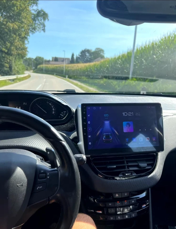 Autoradio stereo Android 10 Pollici per Peugeot 208 e 2008Dal 2012 Al 2018 - Immagine 4 di 4