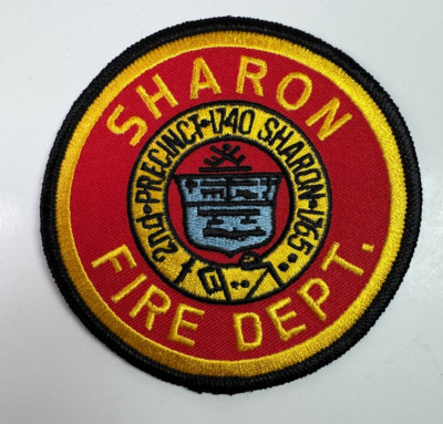 Sharon Fire Massachusetts MA Patch C10B