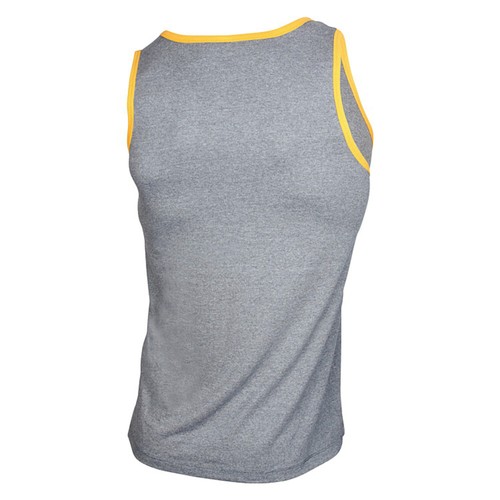 Golds Gym Muscle Joe Contrast Athlete Tank Top Grau/Grey Stringer Bodybuilding - Bild 2 von 12