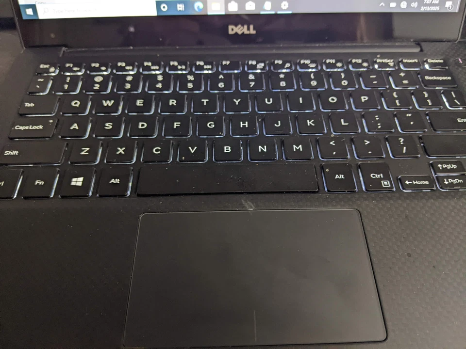 Dell XPS 13 9350 Core i7-6560U@2.20GHz 8GB RAM 256GB SSD WIN 10 - Keyboard Issue - Image 3 of 4