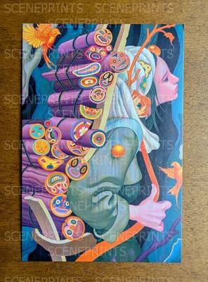 JAMES JEAN Kindling III Handbill Art Postcard Frame it! Mini Print Poster