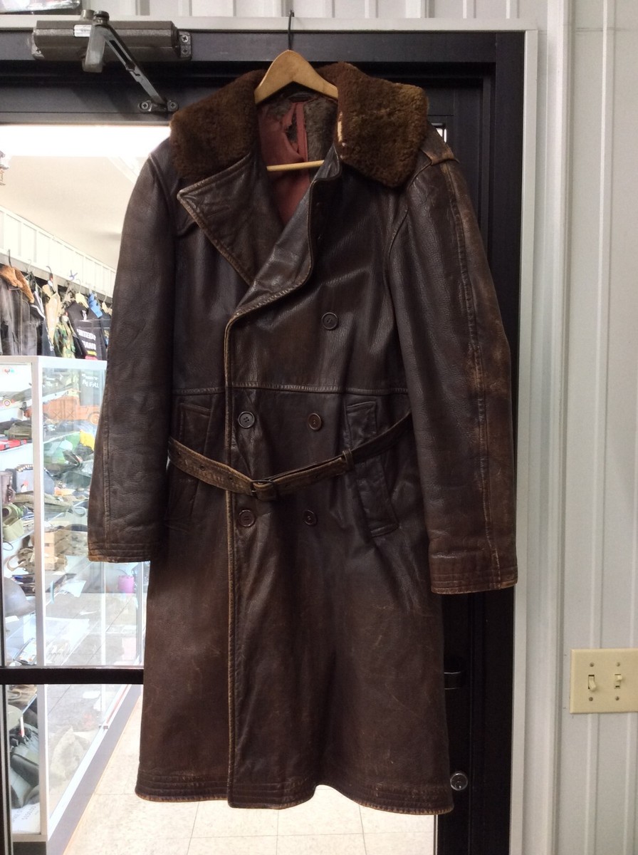 WWII USN Leather Flight Jacket M69 | eBay