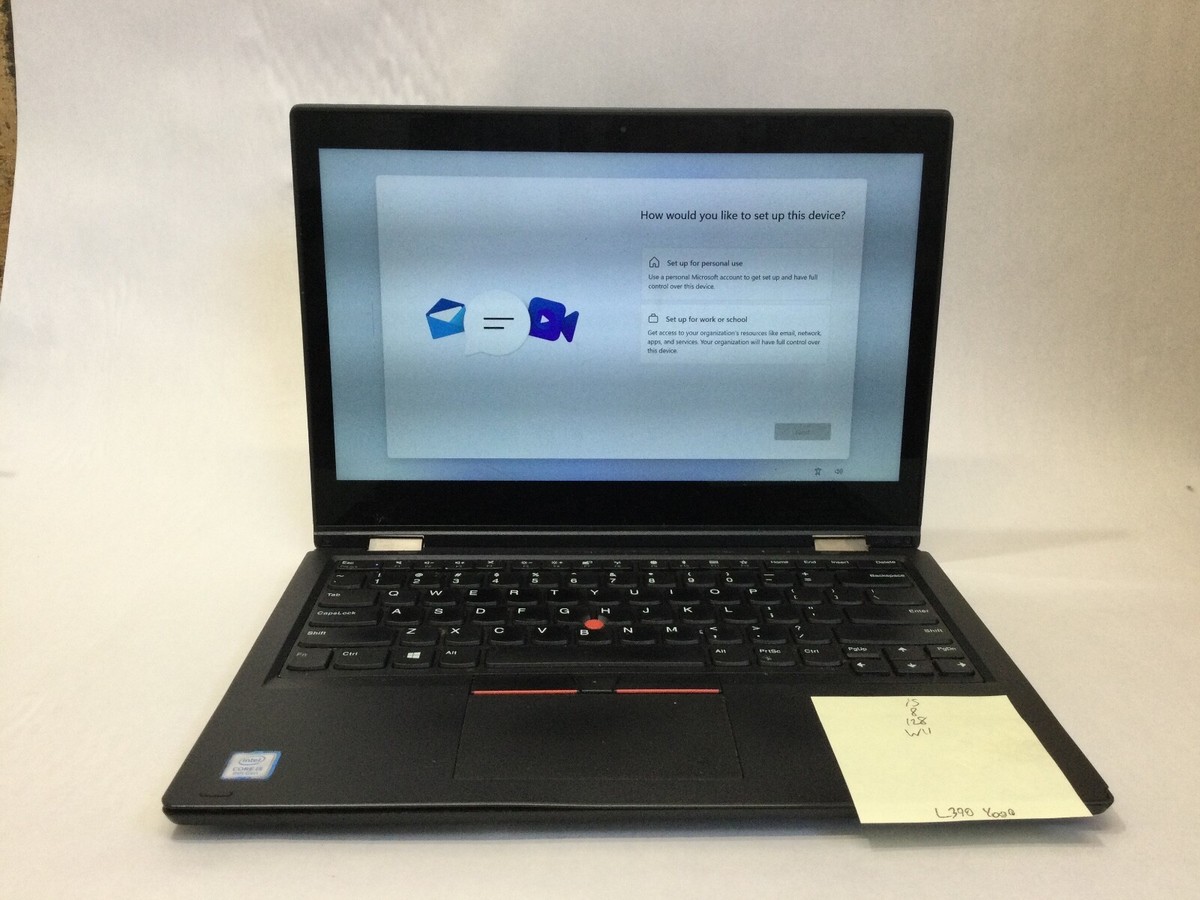 LENOVO THINKPAD YOGA L380 - I5 8265U - 8GB RAM - WIN 11 - READ 