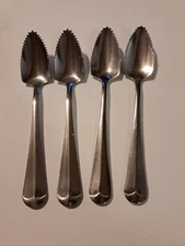 4 6" Enjoy Grapefruit stainless steel Spoons