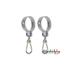 Climbing Frames Round Swing hook hanger pair 100mm Kids Garden Swing Accessories