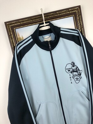 Rare Adidas Muhammad Ali Jacket Vintage GOAT Boxing Zaire Africa