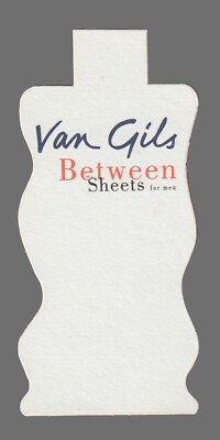 Werbekarte - Advertising Card - Between Sheets von Van Gils