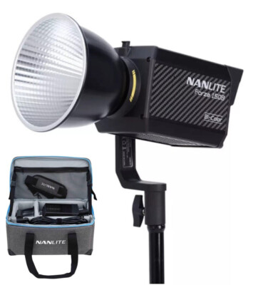 NANLITE Forza 150B 2700K-6500K LED Video Light COB-Blanaced Daylight Fill Light