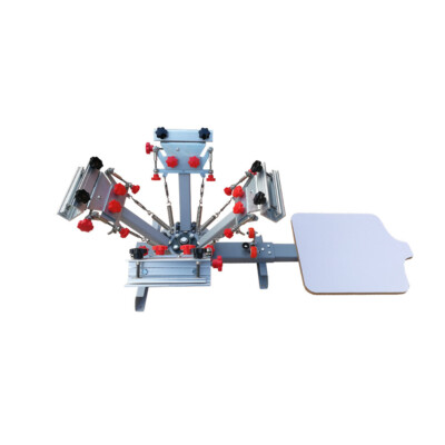CA PICKUP-Screen Printing Press 4 Color 1 Station with Micro Registration