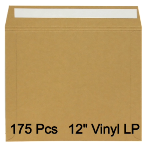 Brown LP 12" Vinyl Card Mailer 500gsm Peel & Seal Envelopes LOT - Picture 134 of 197